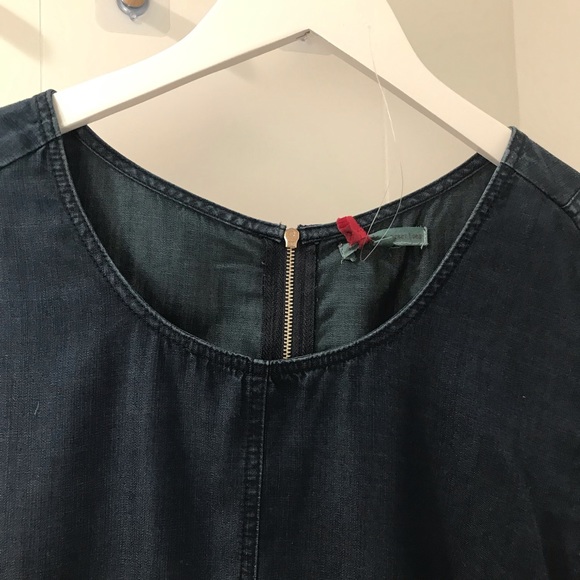 Standards and Practices Sleeveless Demin Top - Picture 4 of 15